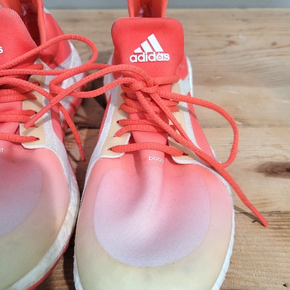 Adidas Climacross BOOST Golf Shoes Women's Orange White F33542 Size 7 - Picture 6 of 11